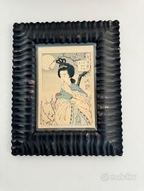 Silografia Yoshitoshi 1888 certificata