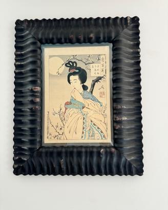 Silografia Yoshitoshi 1888 certificata
