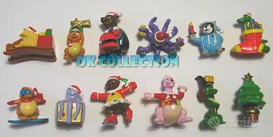 SERIE COMPLETA n° 12 SORPRESINE FINDUS NATALE