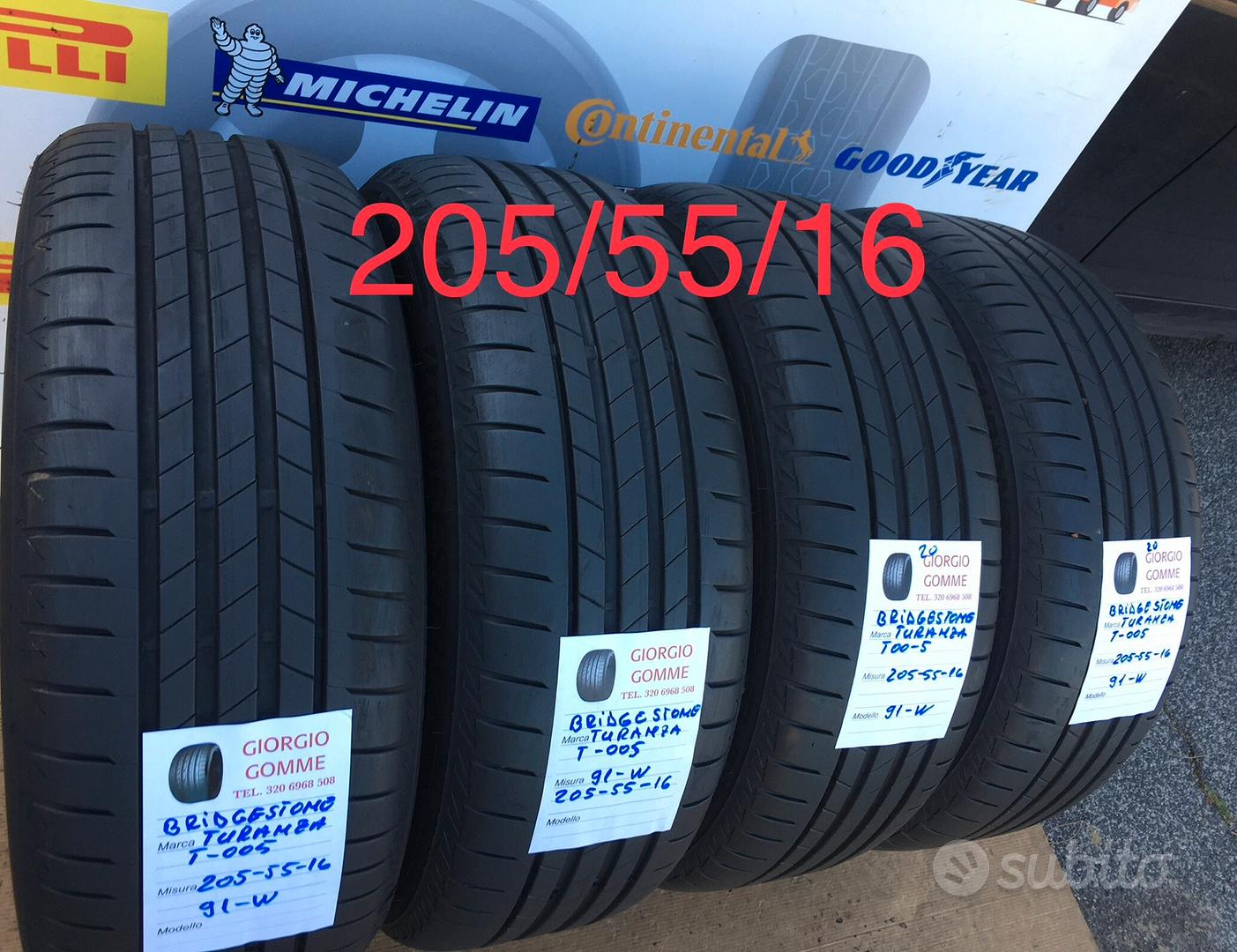 Subito - GIORGIO GOMME - GOMME 205/55/16 di prima fascia dot recenti -  Accessori Auto In vendita a Roma