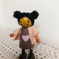 Bambolina  in legno Ayana