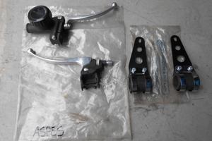 leva frizione e supporto faro aspes yuma