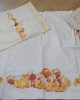 SET LENZUOLA LETTINO ANNE GEDDES BUNNIES