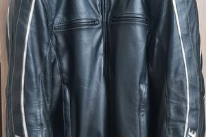 Giacca da moto Dainese in pelle nera