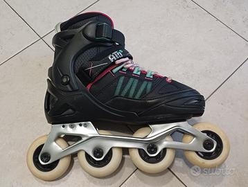 Pattini a rotelle Oxelo ragazza 35-38 regolabili