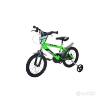 Bicicletta bambino con rotelle 12" da 2 a 5 anni