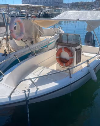Barca Open 5.10m + Yamaha 40CV + Posto Barca