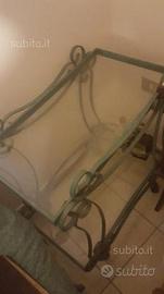 Carrello domestico in ferro battuto di qualita