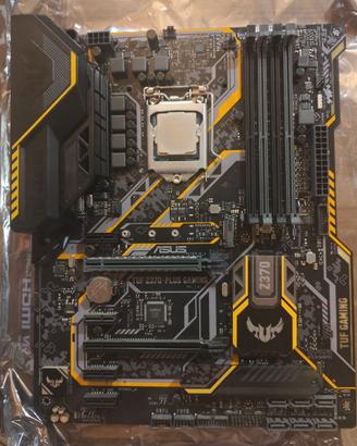 Asus TUF Z370 Plus Gaming + 8600k delid