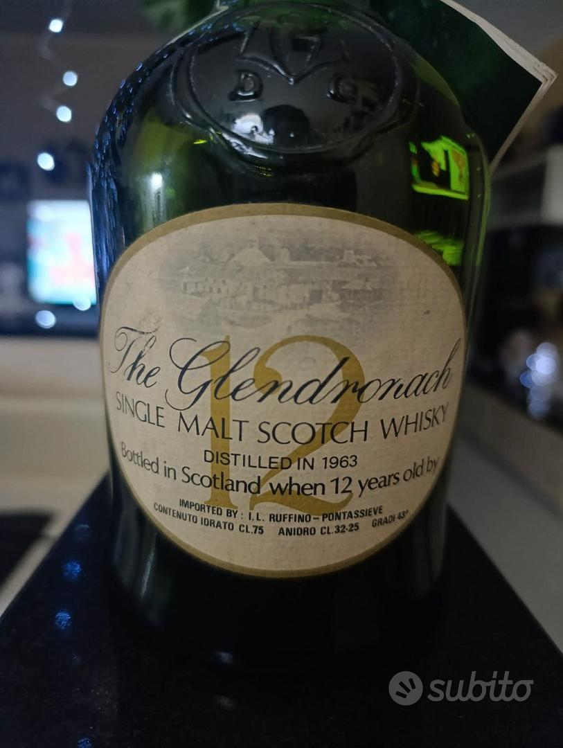 The Glendronach 12 Years Old – Distilled 1963 - Collezionismo In