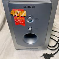 AIWA subwoofer 40w amplificato