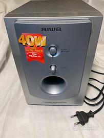 AIWA subwoofer 40w amplificato