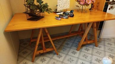 tavolo in legno massello