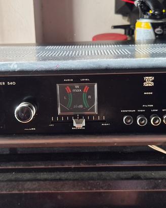 amplificatore e radio Augusta