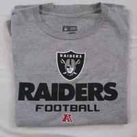 Maglietta NFL Raiders grigia "Raiders Football" tg