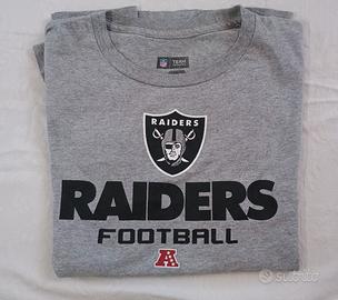 Maglietta NFL Raiders grigia "Raiders Football" tg