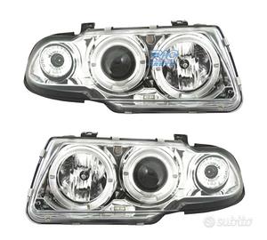 FARI PER OPEL ASTRA F 94-98 ANGEL EYES CROMATI FON