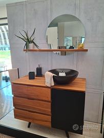 Mobile bagno in legno da L100