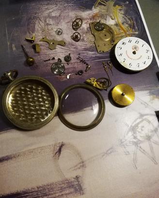 Orologio da taschino russo. 