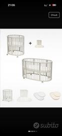 Stokke sleepi bianco completo + accessori original