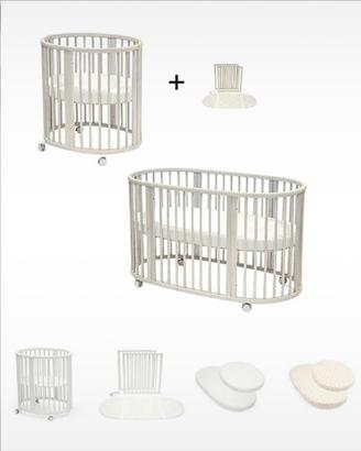 Stokke sleepi bianco completo + accessori original