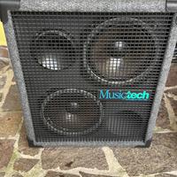 Casse amplificatori musictech con mixer integrato