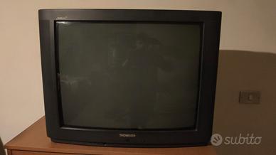 Televisore d'epoca funzionante Thomson blackpearl