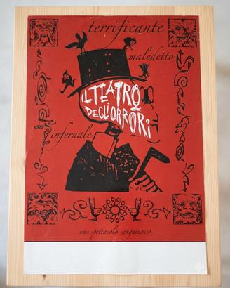 Poster primo tour musica de Il Teatro degli Orrori
