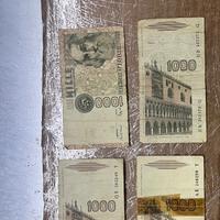 1000 lire 2000 lire di carta italia