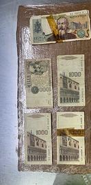 1000 lire 2000 lire di carta italia