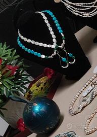 Collana di pietre  pregiati ''Moderna''