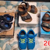 lotto scarpe bimbo 26