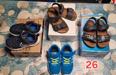 lotto scarpe bimbo 26