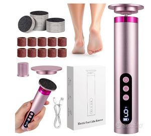 Rimozione calli elettrico 2 in 1 Ricaricabile per