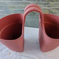 Fioriere per Ringhiere Color Rosa Leggere