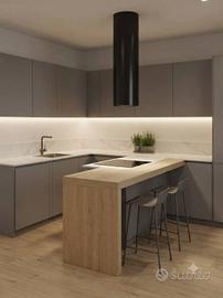 Appartamento di 130 m² con 4 locali e box auto a M