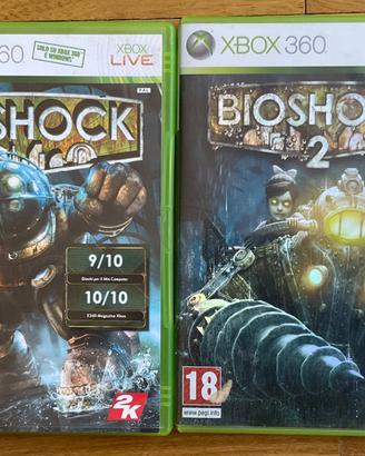 Bioshock 1 e 2 per xbox360