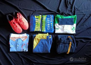 Set Bimbo 7/8 anni - abbigliamento ginnico