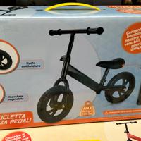Bici pedagogica senza pedali Nuova