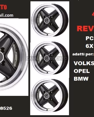Cerchi revolite 6x 13 et16 4x100 vw opel bmw