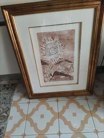 Quadro firmato soggetto i girasoli .