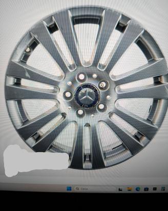 cerchi mercedes w 204 da 17"