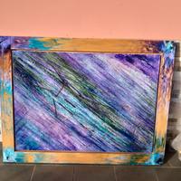 ASTRAZIONE  AD  OLIO  SU  TELA.