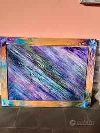 ASTRAZIONE  AD  OLIO  SU  TELA.