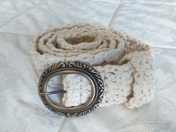 Cintura al uncinetto 