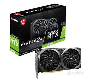 scheda video rtx 3060 da 12gb msi ventus 2x
