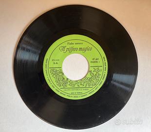 2 dischi 45 giri Candy Candy e il Puffero Magico