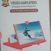 Lente d'ingrandimento per visualizzare video/film