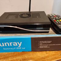 Sunray4 HD SE sim A8P con HD 500GB