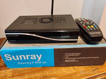 Sunray4 HD SE sim A8P con HD 500GB